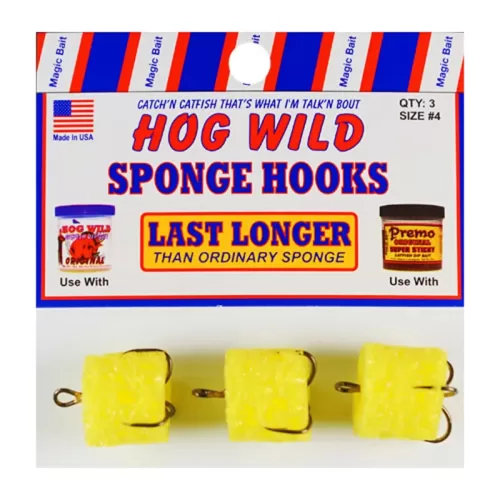 Big Bite Hog Wild Sponge Hooks