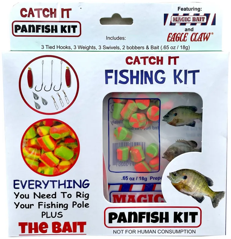 Creme Lure Panfish Book-Kit, Contains All You Will Need To Catch All  Panfish and Crappie